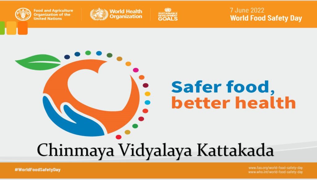 World Food Safety Day Chinmaya Vidyalaya Kattakada